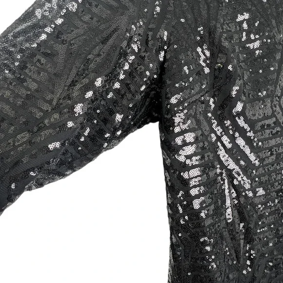 NWOT City Chic Sequin Mini Cocktail Dress 20 - Picture 4 of 9